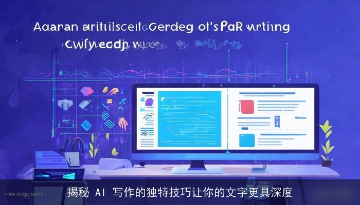 揭秘 AI 写作的独特技巧让你的文字更具深度