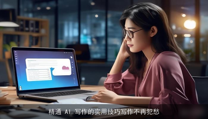 精通 AI 写作的实用技巧写作不再犯愁