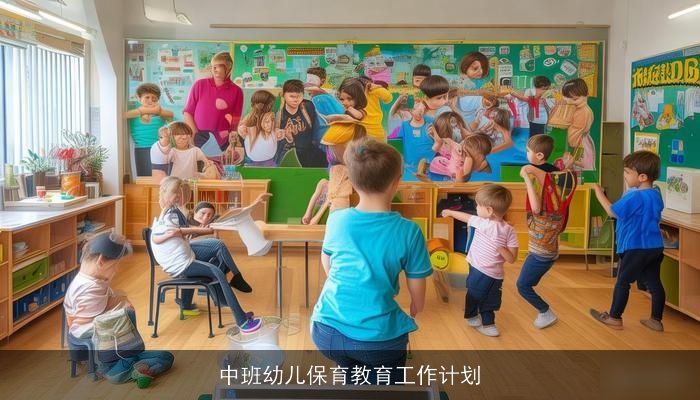 中班幼儿保育教育工作计划