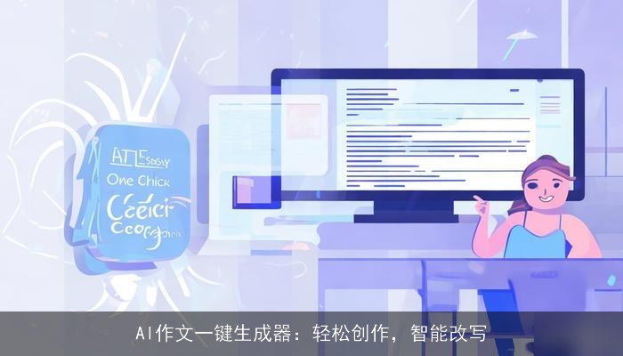 AI作文一键生成器：轻松创作，智能改写