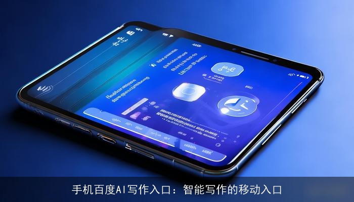 手机百度AI写作入口：智能写作的移动入口