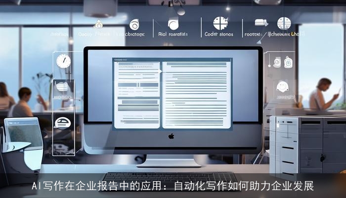 AI写作在企业报告中的应用：自动化写作如何助力企业发展