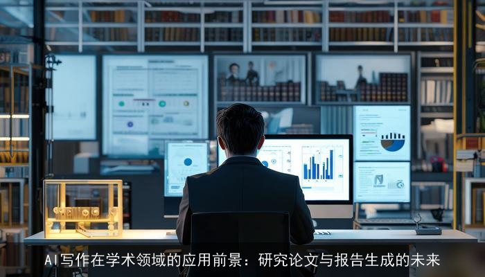 AI写作在学术领域的应用前景：研究论文与报告生成的未来