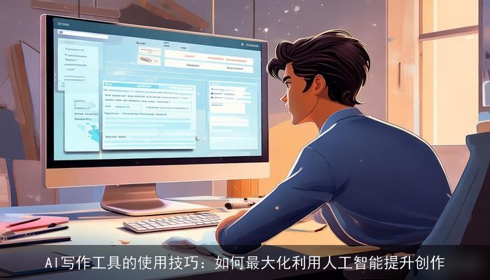 AI写作工具的使用技巧：如何最大化利用人工智能提升创作