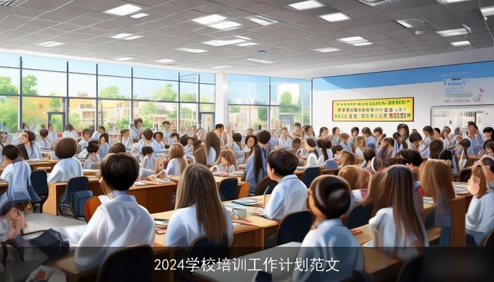 2024学校培训工作计划范文