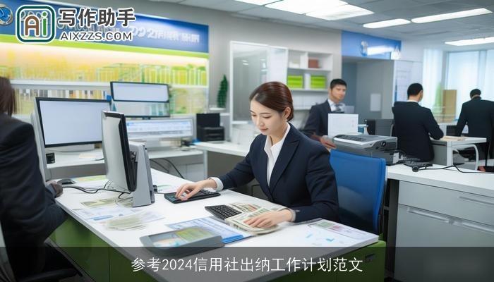 参考2024信用社出纳工作计划范文