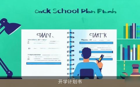 开学计划书