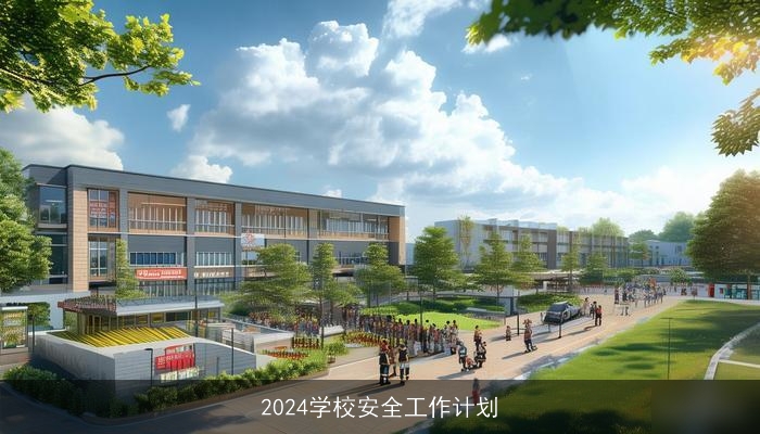 2024学校安全工作计划