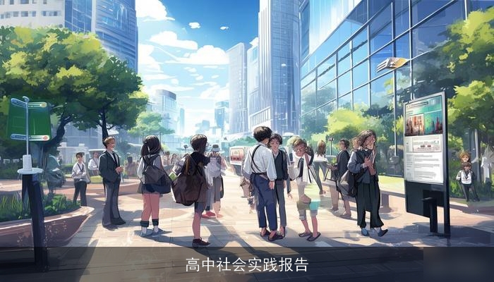 高中社会实践报告