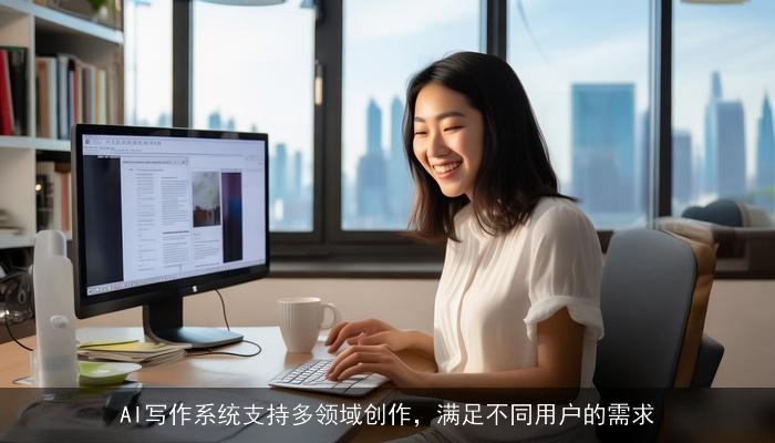 AI写作系统支持多领域创作，满足不同用户的需求