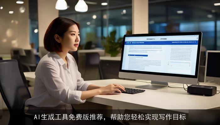 AI生成工具免费版推荐，帮助您轻松实现写作目标