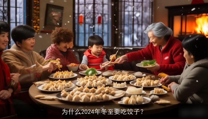 为什么2024年冬至要吃饺子？