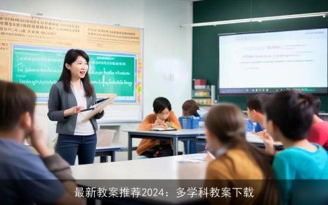 最新教案推荐2024：多学科教案下载