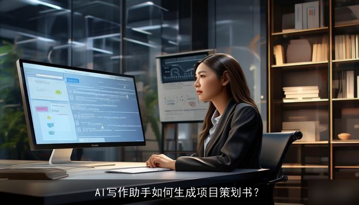 AI写作助手如何生成项目策划书？