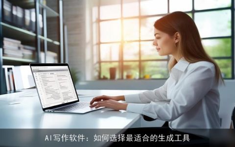 AI写作软件：如何选择最适合的生成工具