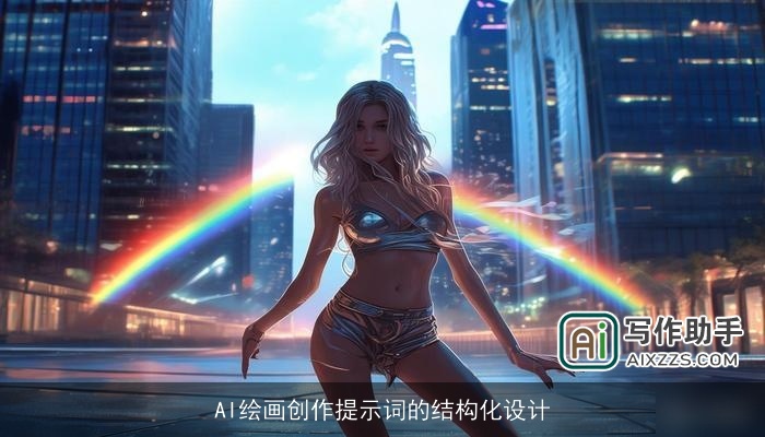 AI绘画创作提示词的结构化设计