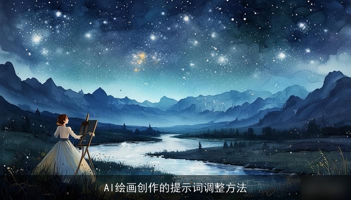 AI绘画创作的提示词调整方法