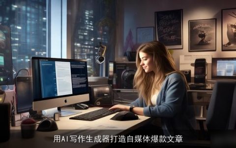 用AI写作生成器打造自媒体爆款文章