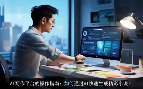 AI写作平台的操作指南：如何通过AI快速生成精彩小说？