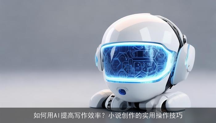 如何用AI提高写作效率？小说创作的实用操作技巧