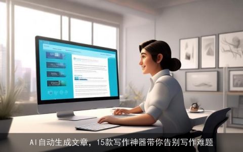 AI自动生成文章，15款写作神器带你告别写作难题