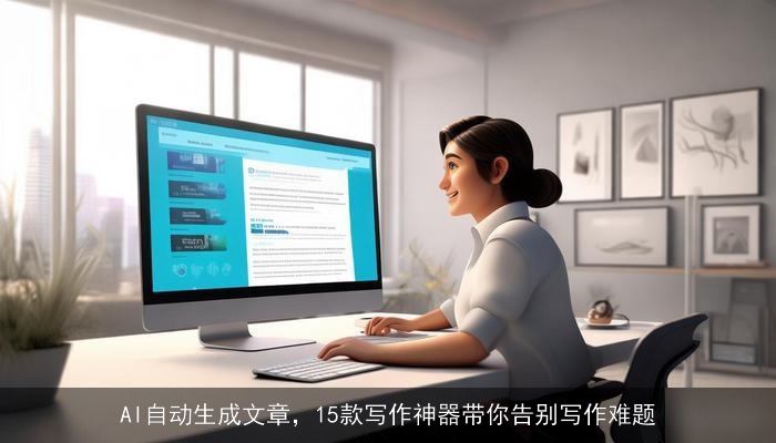 AI自动生成文章，15款写作神器带你告别写作难题