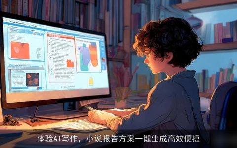 体验AI写作，小说报告方案一键生成高效便捷
