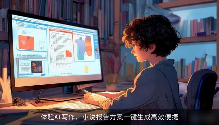 体验AI写作，小说报告方案一键生成高效便捷