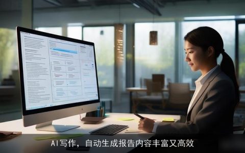 AI写作，自动生成报告内容丰富又高效