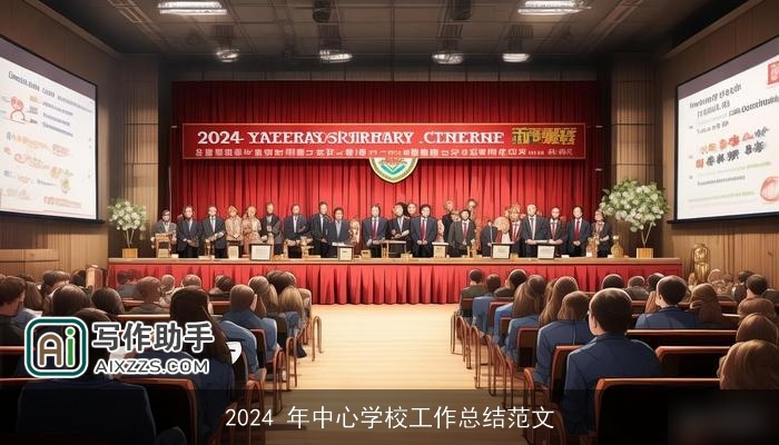 2024 年中心学校工作总结范文