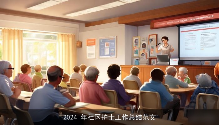 2024 年社区护士工作总结范文