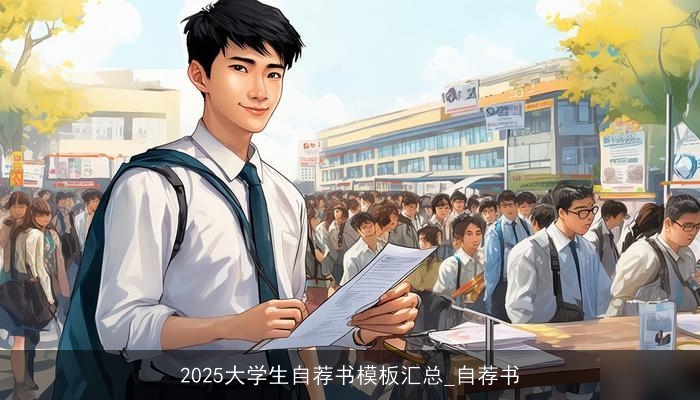 2025大学生自荐书模板汇总_自荐书