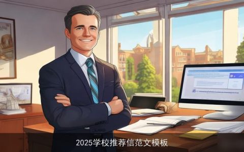 2025学校推荐信范文模板