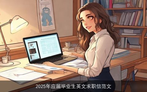 2025年应届毕业生英文求职信范文