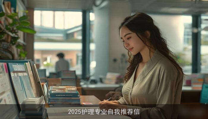 2025护理专业自我推荐信