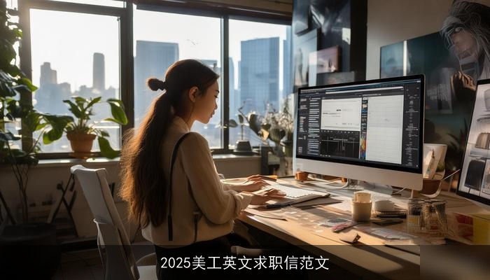 2025美工英文求职信范文