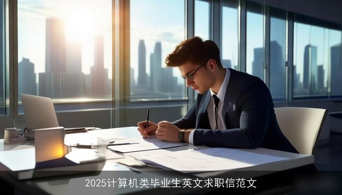 2025计算机类毕业生英文求职信范文