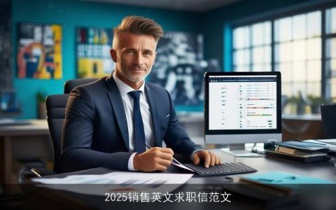 2025销售英文求职信范文