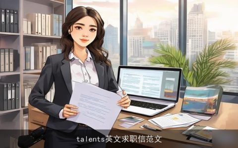 talents英文求职信范文