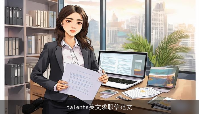 talents英文求职信范文