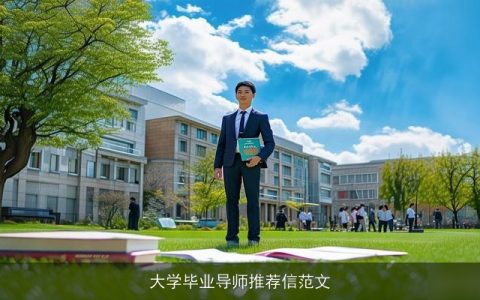 大学毕业导师推荐信范文