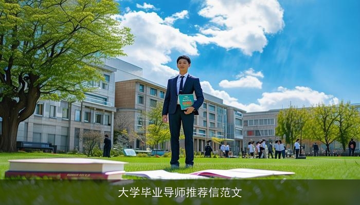 大学毕业导师推荐信范文