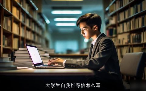 大学生自我推荐信怎么写