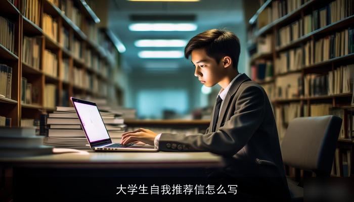 大学生自我推荐信怎么写