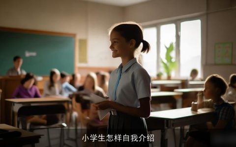 小学生怎样自我介绍