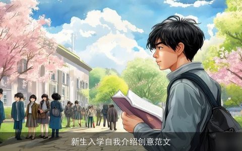 新生入学自我介绍创意范文