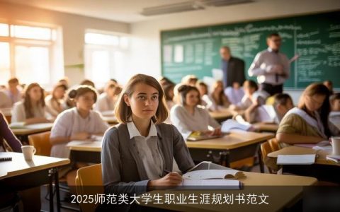 2025师范类大学生职业生涯规划书范文