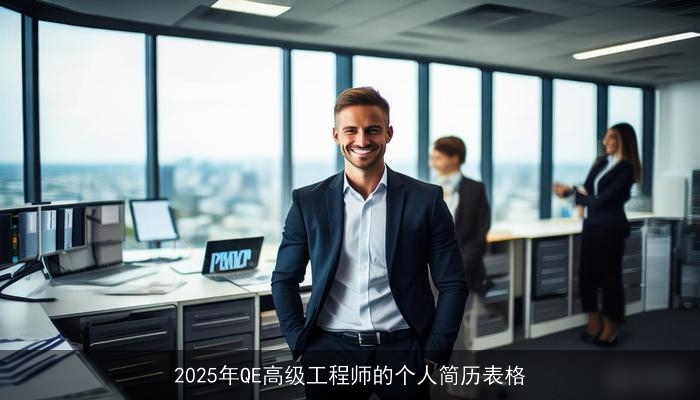 2025年QE高级工程师的个人简历表格