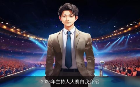 2025年主持人大赛自我介绍