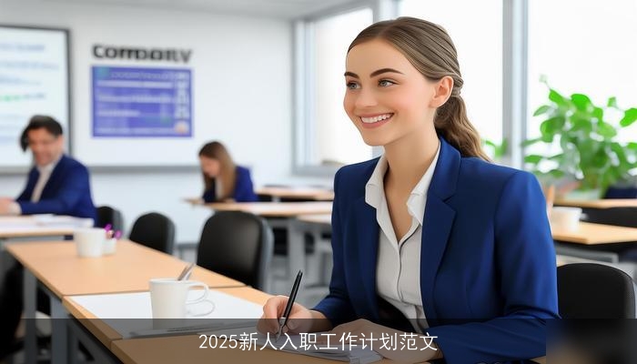 2025新人入职工作计划范文